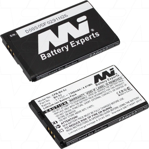 MI Battery Experts CPB-BV-5J-BP1